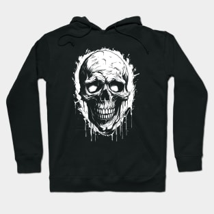 Dark Skull Graffiti Hoodie